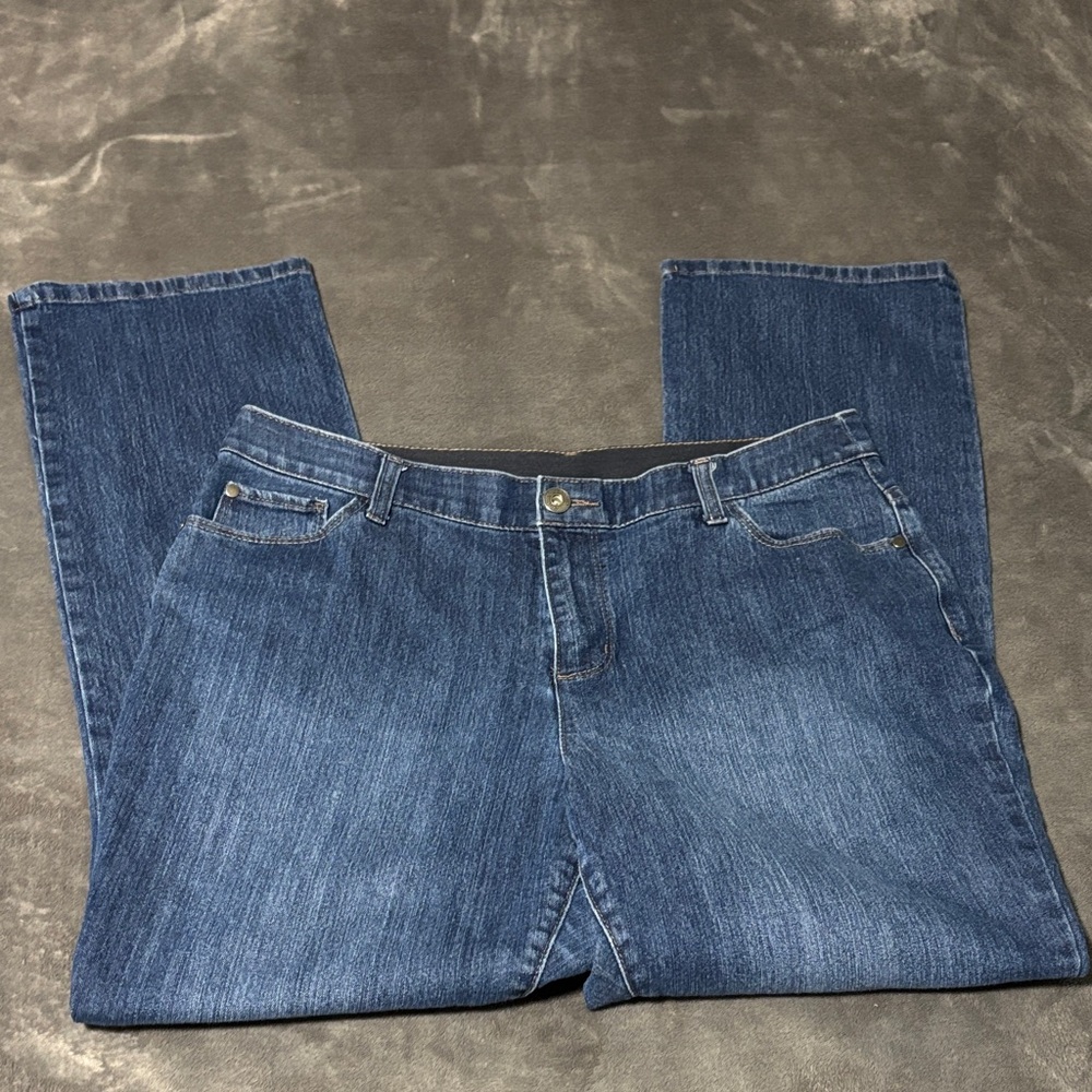 CJ Banks Straight Jeans